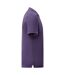 Polo iconic homme violet chiné Fruit of the Loom Fruit of the Loom