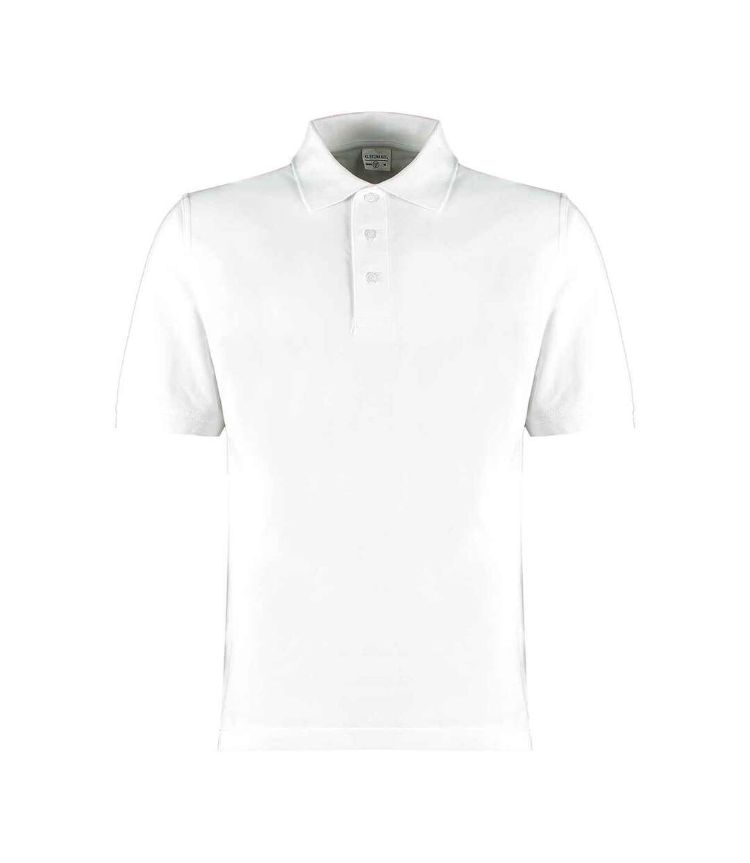 Polo Klassic Homme Blanc Kustom Kit-1