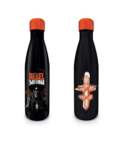 Rebel Moon Imperium Priest Metal 540ml Water Bottle (Black/Orange) (One Size) - UTPM8136
