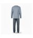 OZABI Ensemble Pyjama Homme Coton Majoritaire Broderie Cerf Écossais-3