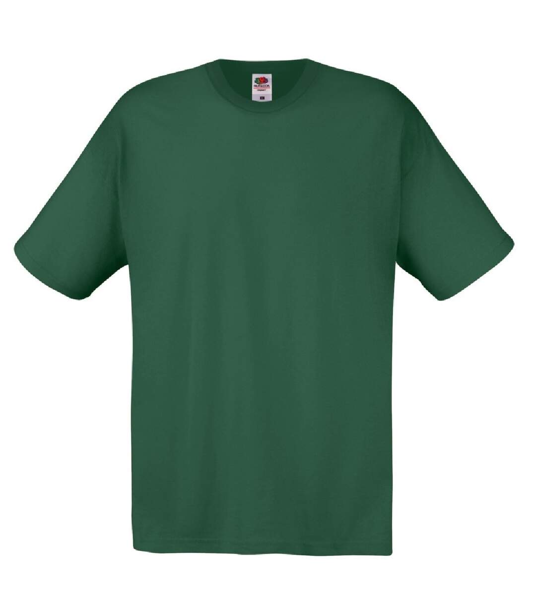 T-shirt original homme vert bouteille Fruit of the Loom