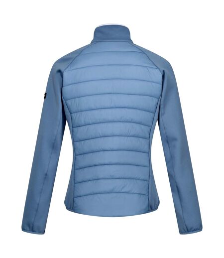 Veste hybride clumber femme bleu / blanc Regatta