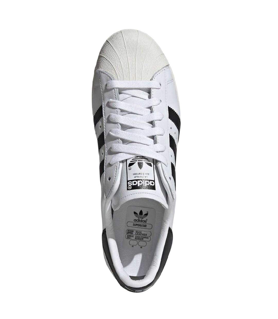 Baskets Originals Superstar Femme Blanc Noir Adidas-4