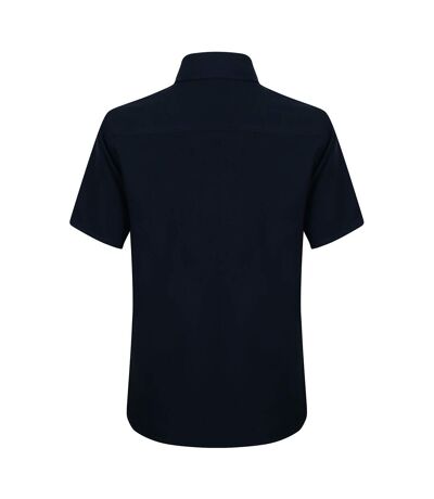 Henbury Mens Wicking Short Sleeve Work Shirt (Slate Grey) - UTRW2698