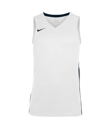 Maillot De Basket Team Homme Blanc Noir Nike