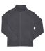 Unisex adult reset polar fleece jacket dark grey B&C-1
