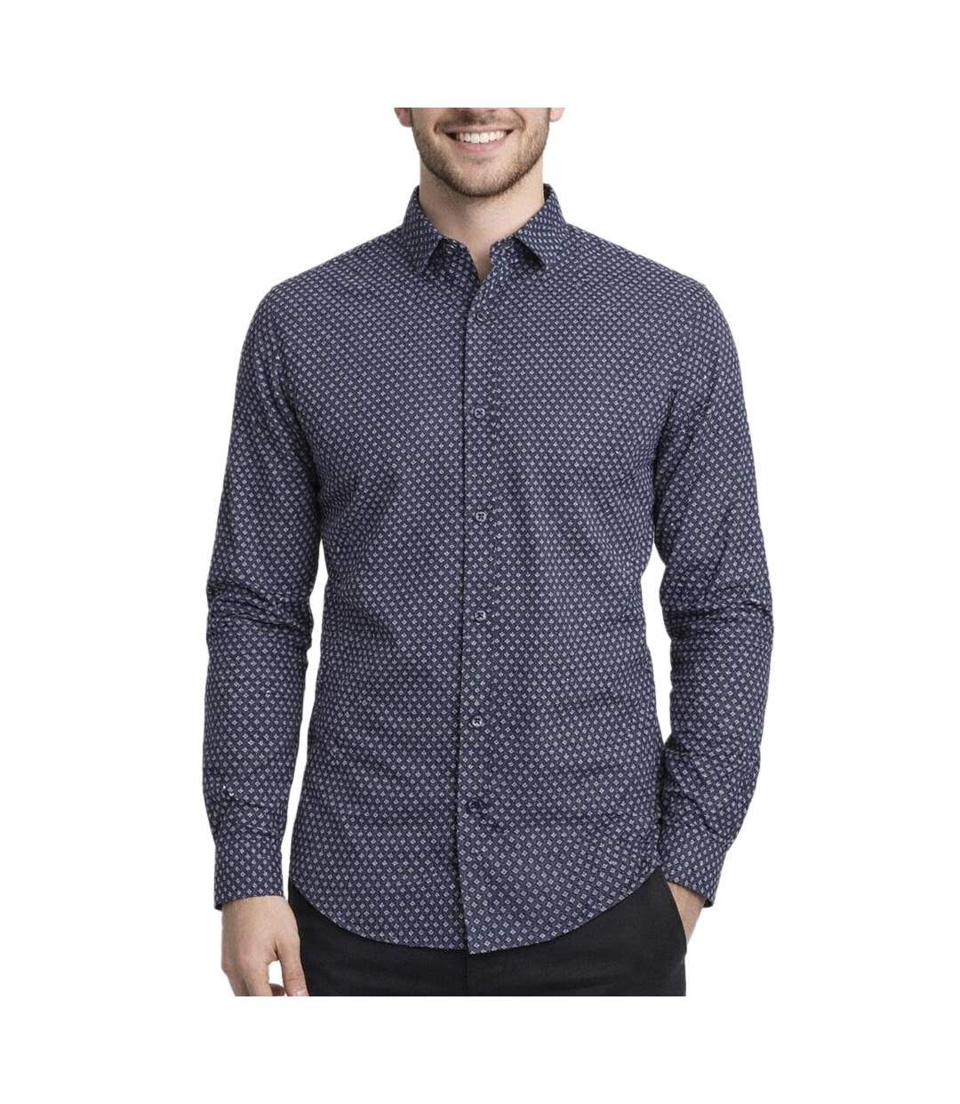 Chemise marine homme jack & jones matheo-1