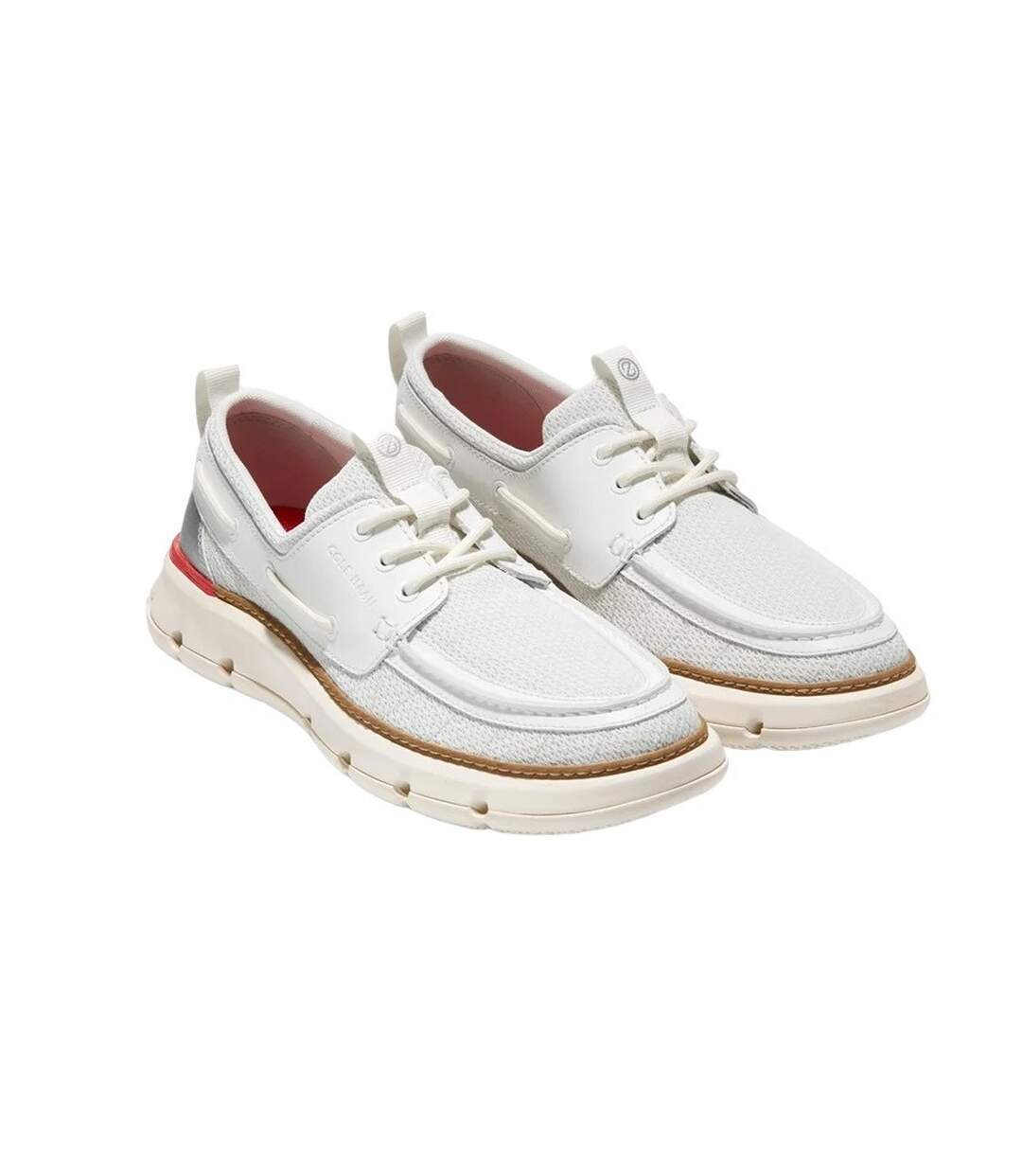 Chaussures bateau 4.zerogrand regatta homme blanc Cole Haan-1