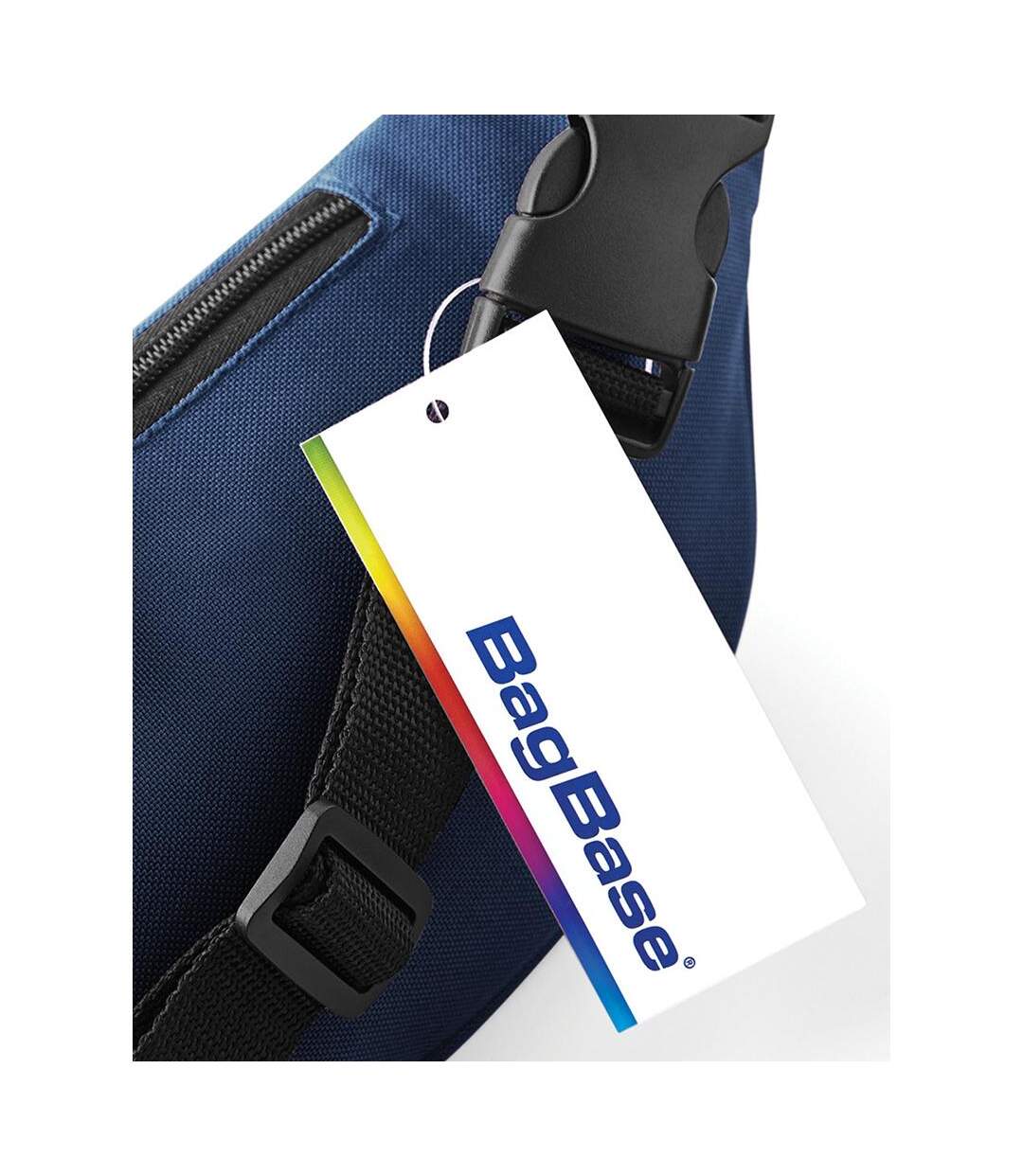 Adjustable Belt Bag 2.5 Litres French Navy Bagbase-4