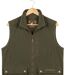 Gilet de chasse polaire LEDERTYS LY0304 Kaki – Chaleur, Robustesse et Liberté de Mouvement-2