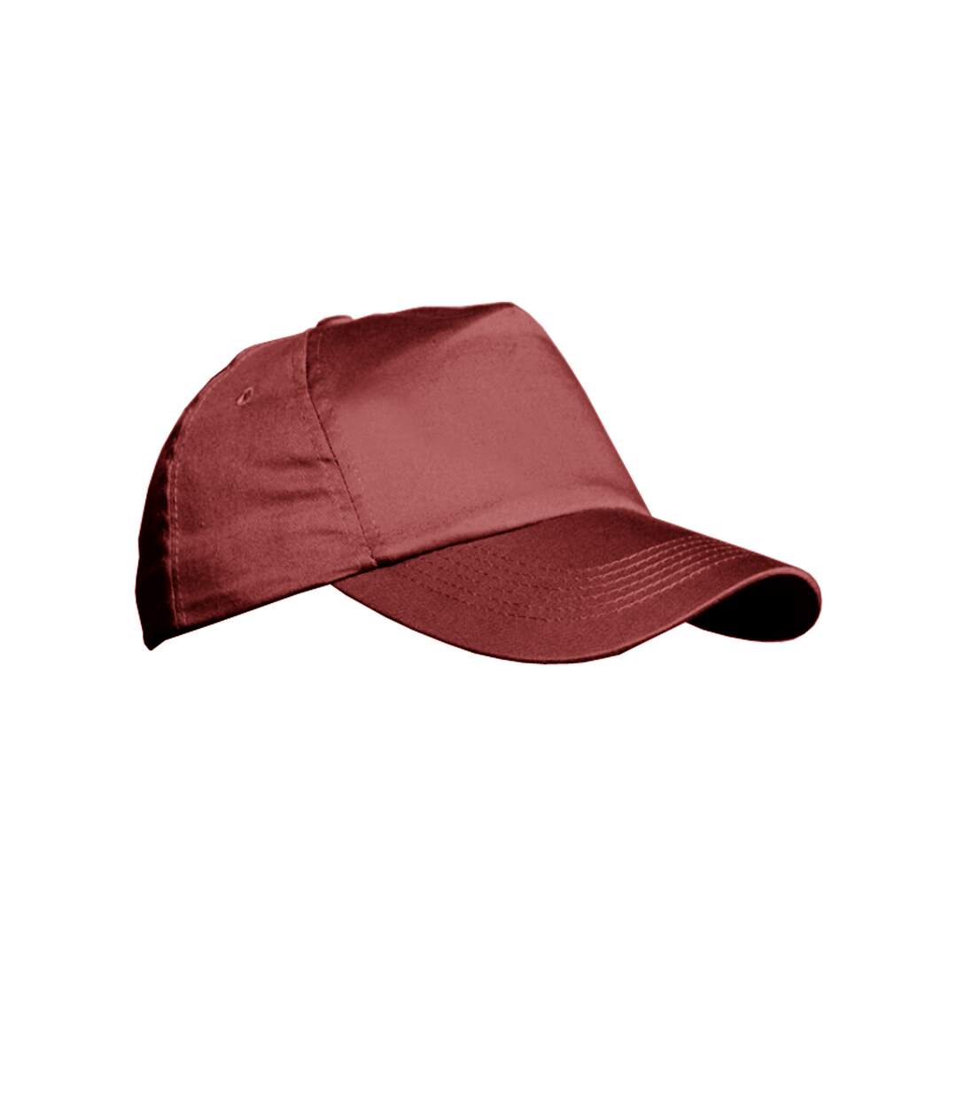 Casquette unie 100% coton adulte unisexe bordeaux Result