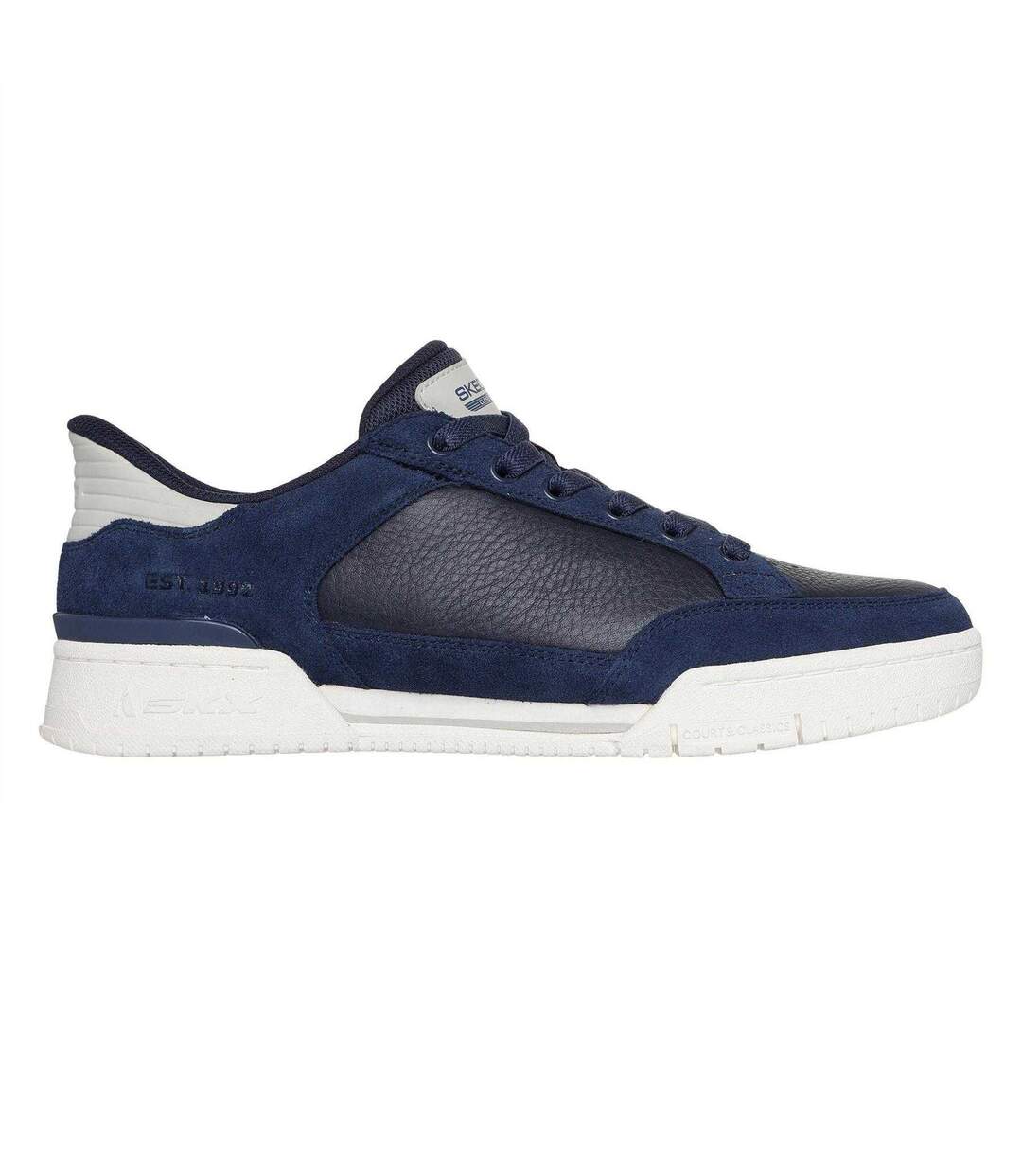 Baskets Homme Bleu Marine Blanc Skechers-3