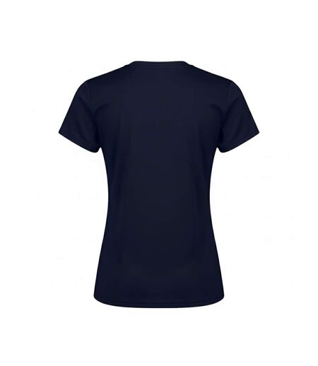 Womens/ladies Cooldry T-shirt Navy Canterbury