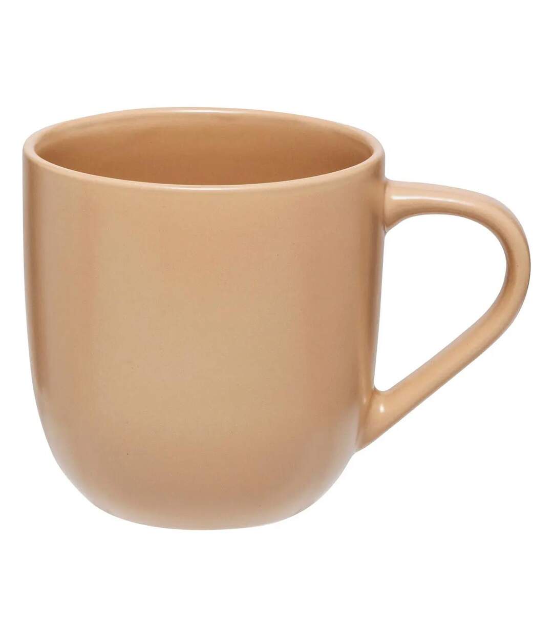 Lot de 6 Mugs en Céramique Maé 24cl Beige-2
