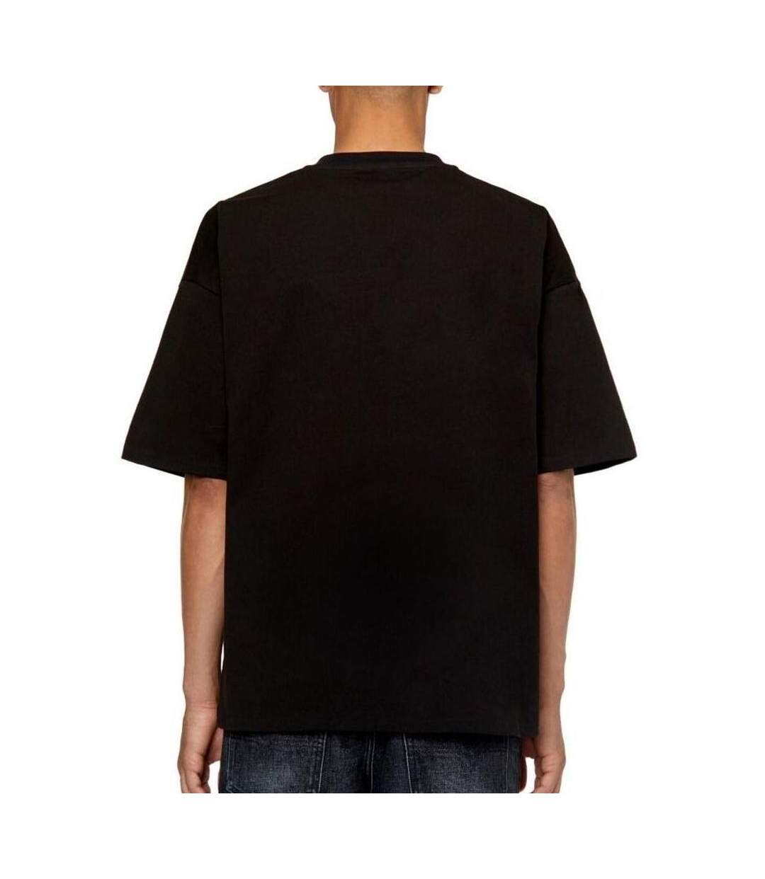 T-shirt Noir Homme Diesel Nlabel - L-2