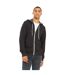 Sweat Capuche Unisexe Gris Foncé Mélangé Bella + Canvas-1