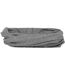 Snood U046 Adulte Taille Unique Gris Chiné 4F-1