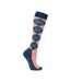 Hy Womens/Ladies Synergy Argyle Boot Socks (Multicolored) - UTBZ4258