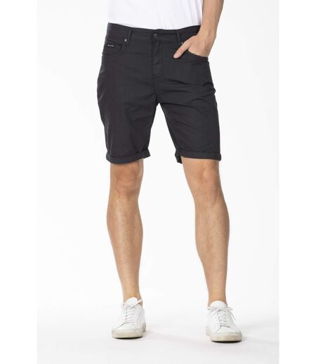 Bermuda à revers denim de couleur coton ANDRE 'Rica Lewis'