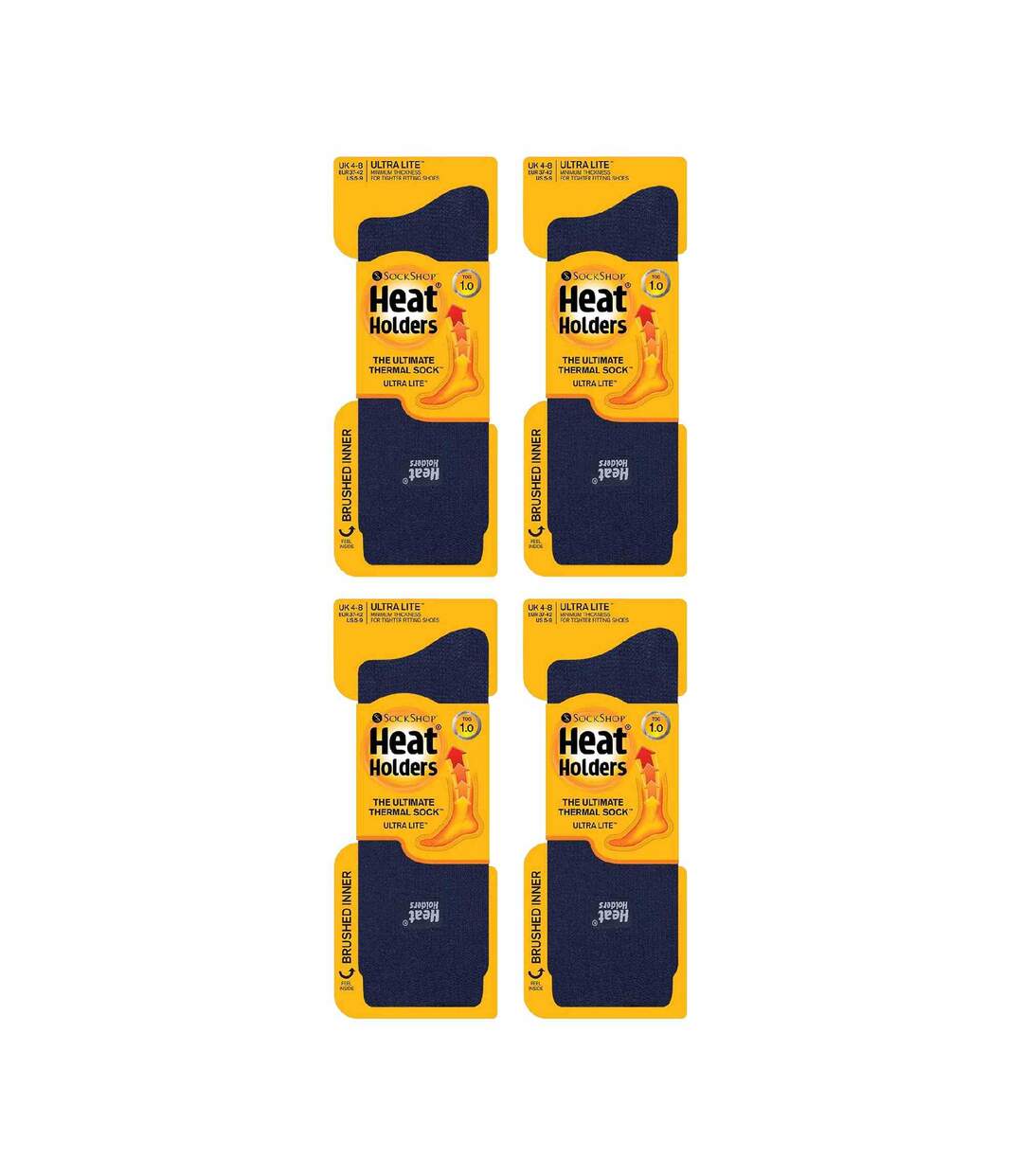 4 paires de chaussettes thermiques Ultra Lite pour femmes-2