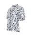 Womens/ladies Salise Large Floral Lightweight Shirt Navy White Regatta-4
