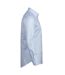 Mens luxury stretch long-sleeved shirt light blue Tee Jays