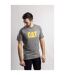 T-shirt Imprimé Hommes Gris Foncé Caterpillar-1