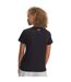 Womens/ladies Varsity T-shirt Black White Under Armour-2