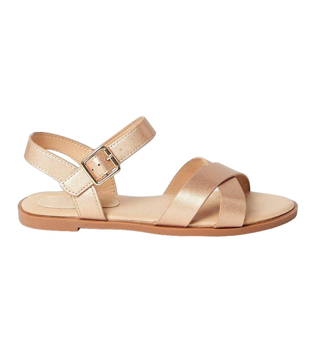 Sandales florence femme rose doré Dorothy Perkins-2