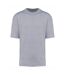 Unisex Adult Oversized T-shirt Oxford Grey Kariban-1