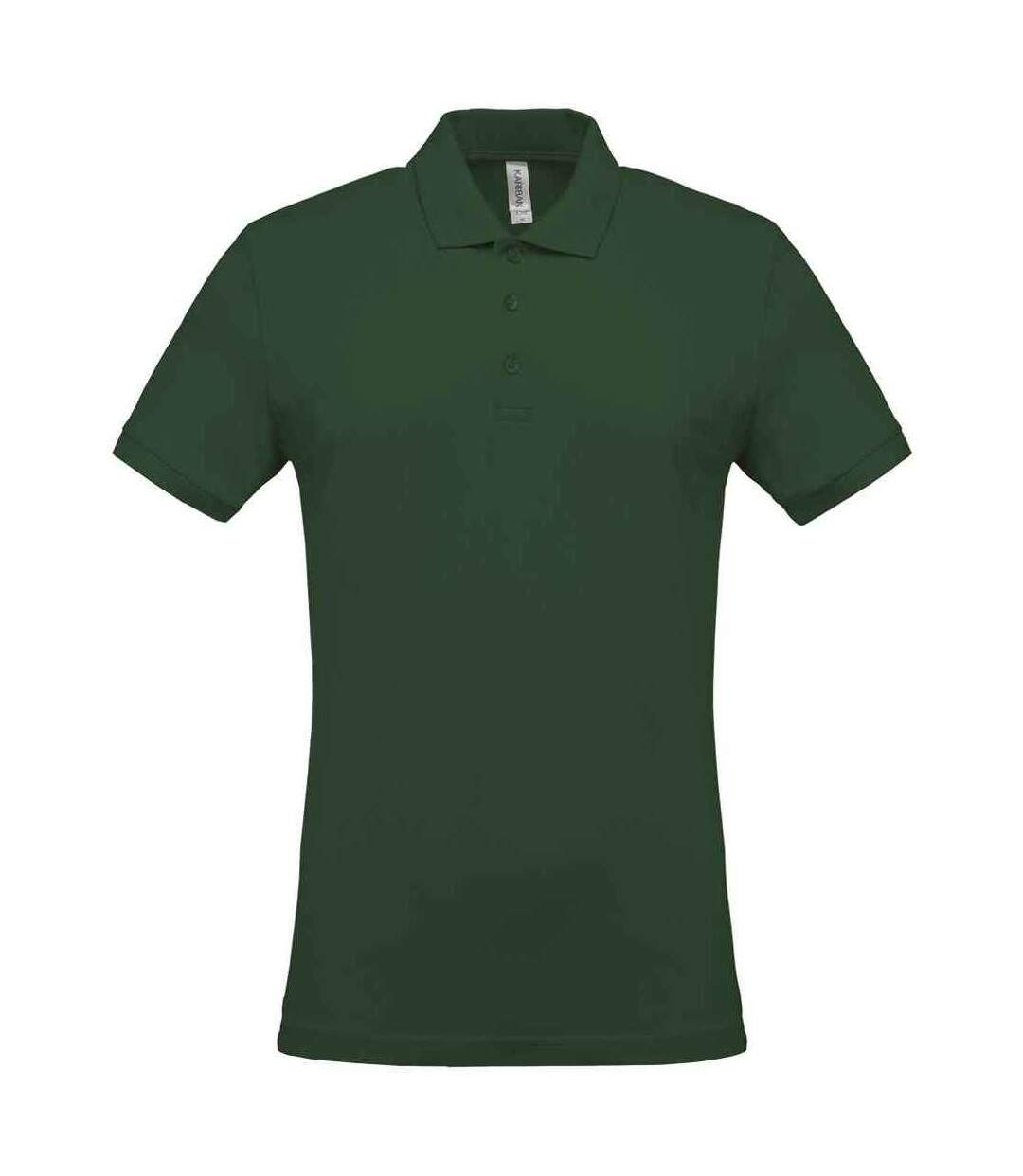 Polo homme vert forêt Kariban