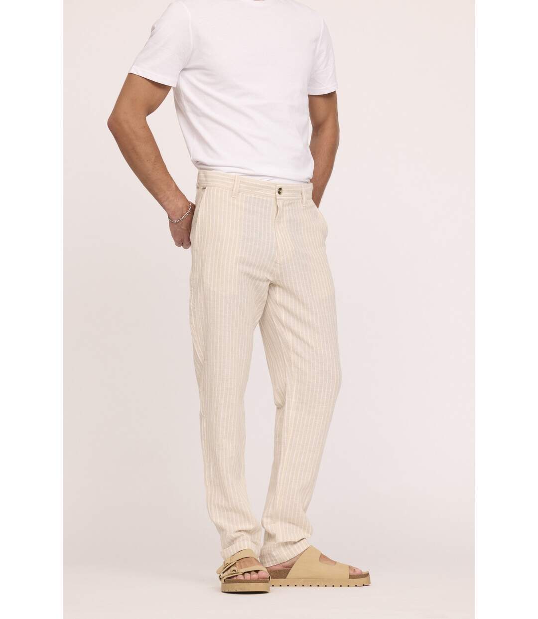 Pantalon GLANCE Mastic stripes-4