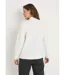 Pull chaud raglan col montant moucheté-2