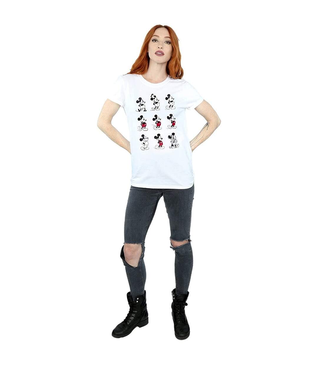 Disney - T-shirt - Femme (Blanc) - UTBI1290-3