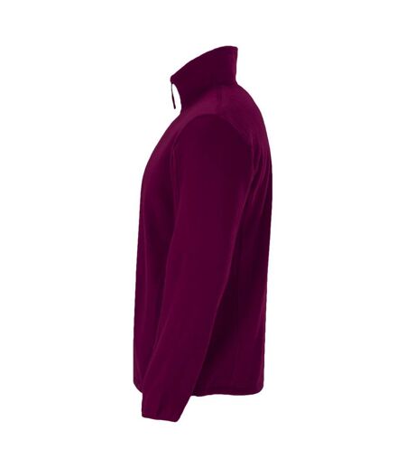 Roly Mens Artic Full Zip Fleece Jacket (Garnet)