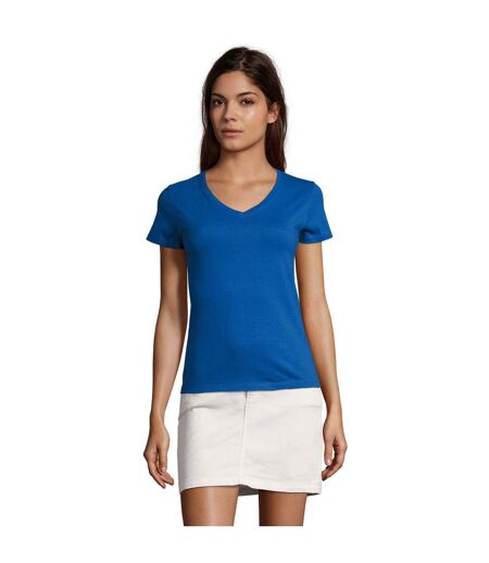 SOLS Womens/Ladies Imperial V Neck T-Shirt (Royal Blue) - UTPC5447