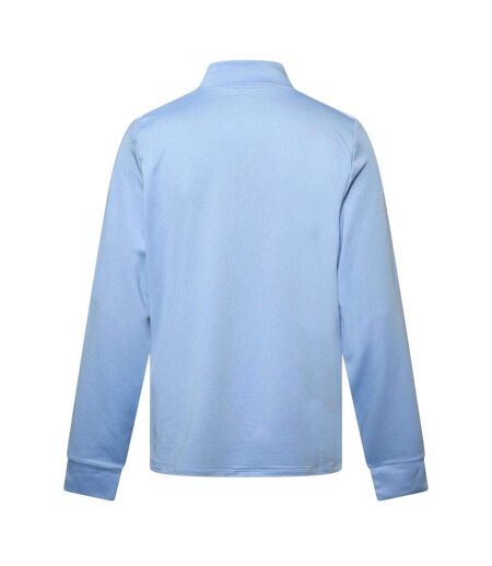 Haut D´entraînement Manches Longues Motif/style Aston Martin Femme Bleu Blanc Castore
