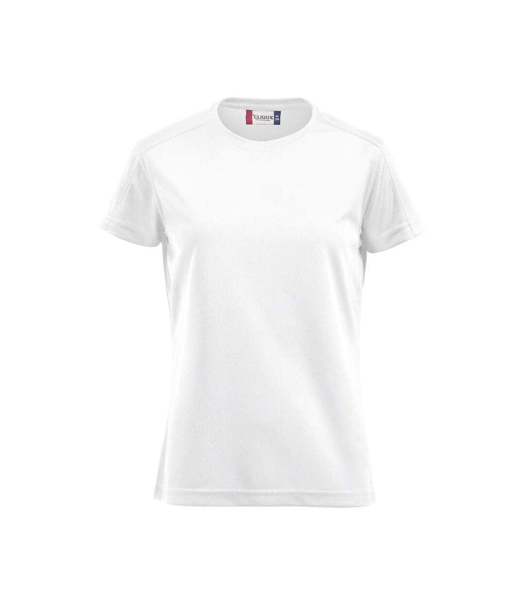 T-shirt ice femme blanc Clique-1