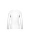 B&C Womens/Ladies #E150 T-Shirt à manches longues (Blanc) - UTRW6528