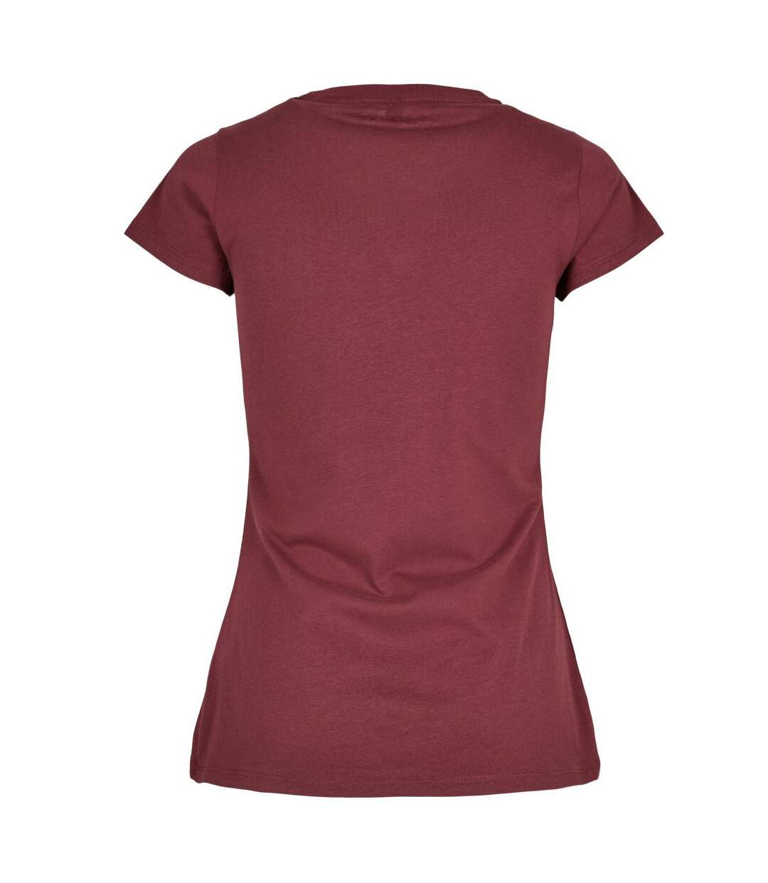 T-shirt basic femme pourpre Build Your Brand