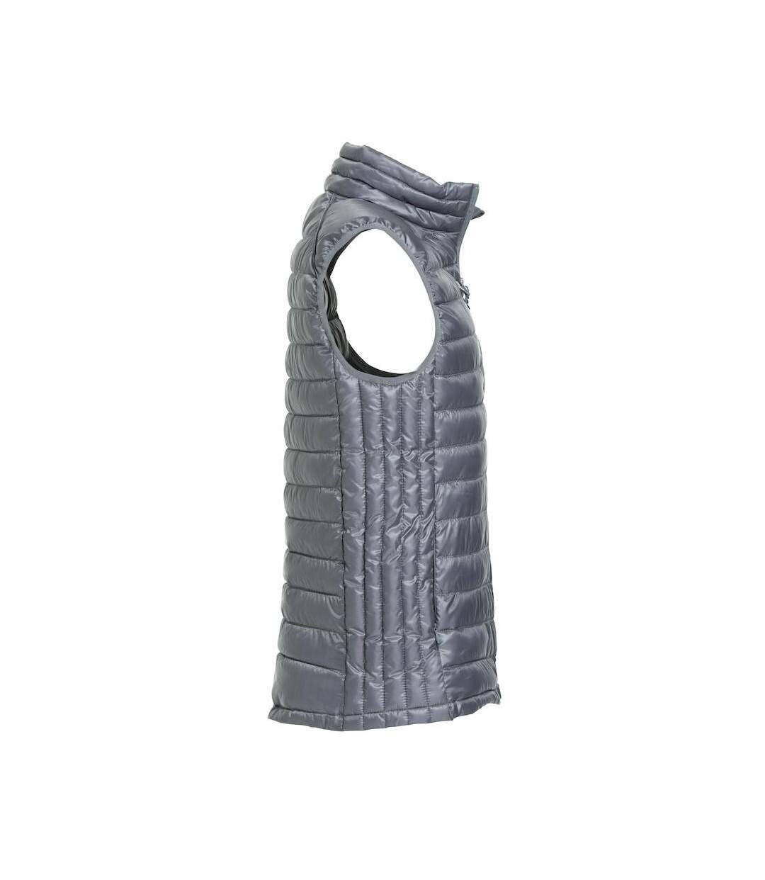 Mens Hudson Gilet Grey Clique-4