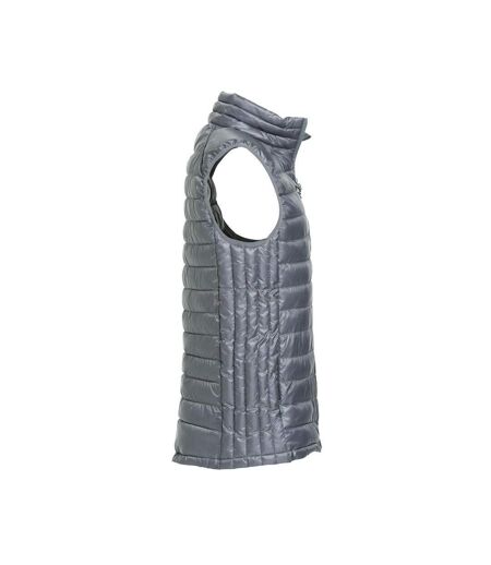 Mens Hudson Gilet Grey Clique
