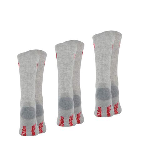 Lot de 3 paires de chaussettes hautes homme Wilson