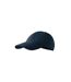 6 Panel Baseball Cap Navy Blue Malfini-3
