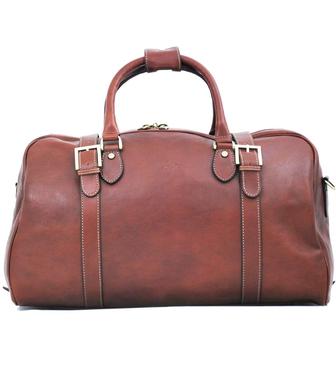 Katana - Sac de voyage en cuir 50cm - marron - 6490-2