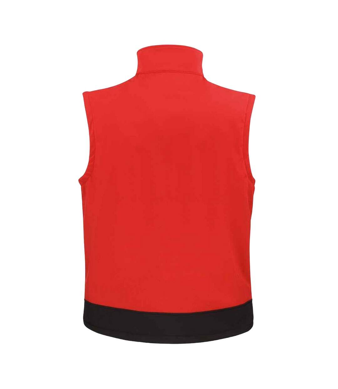 Mens soft shell bodywarmer red/black Result-2