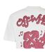 T-shirt Motif/style Imprimé Graphique Homme Blanc Rouge Off White-3