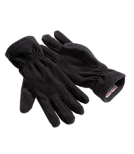 Beechfield Unisex Adult Alpine Suprafleece Gloves (Black) - UTBC5311