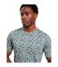 T-shirt Motif/style Géométrie Abstraite Homme Bleu Ciel Ted Baker-4