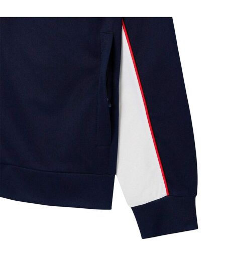 Veste Tennis Motif/style Logo Imprimé Homme Bleu Marine Blanc Lacoste